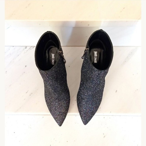 Just Cavalli ankle boots size 41 with glitter, new