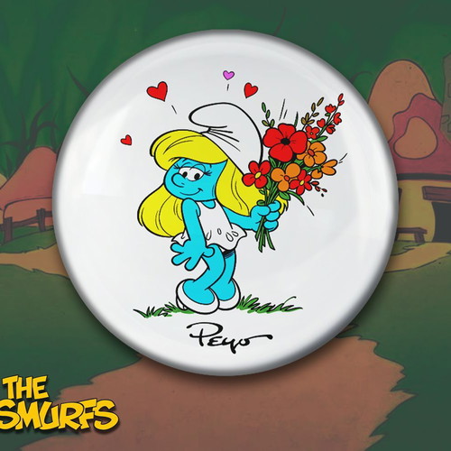 The Smurfs Pin Set new, classic 1984 edition, 10 pieces