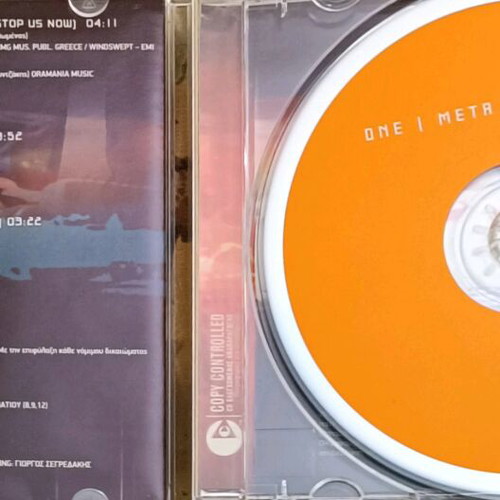 One Meta Apo Chronia CD like new, pop