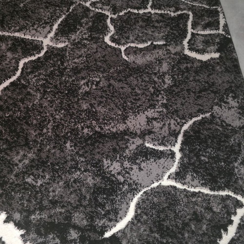 Modern living room rug 230x270 cm, marble crack design