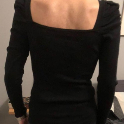 Thin women's sweater new, black, size M