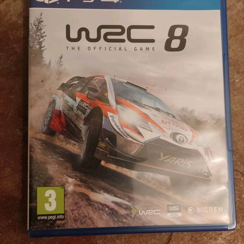 WRC 8 PlayStation 4 like new