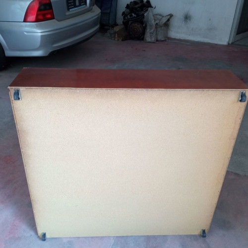 Storage drawers used for under bed, set of two with wheels