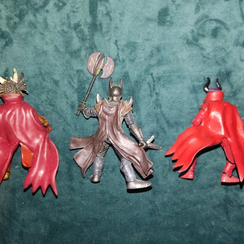 Papo figures knights and Romans used, pack of 11 pieces