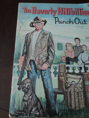 The Beverly Hillbillies punch-out used, 1964 magazine