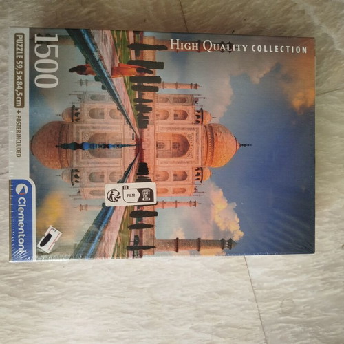 Clementoni Taj Mahal puzzle 1500 pieces new, sealed