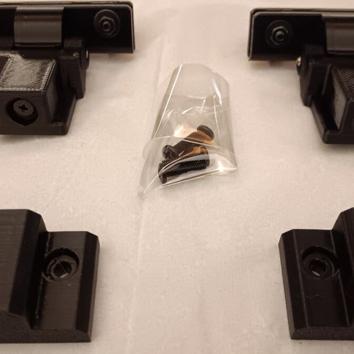 Set of hinges and bases for SL-1200 SL-1210 dust cover new