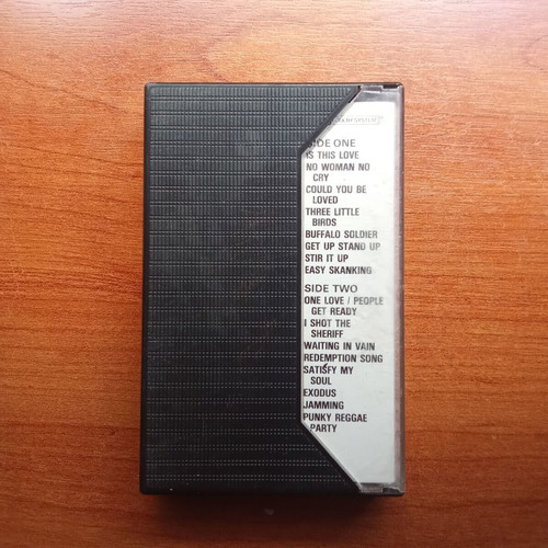 Bob Marley and the Wailers Legend audio tape used, 1980s