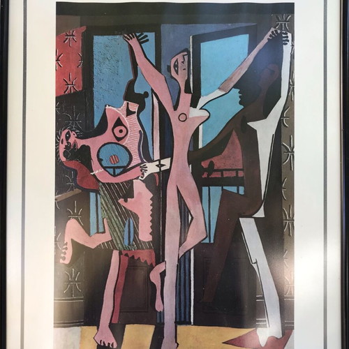 Tate painting 50x70 like new with Picasso artwork