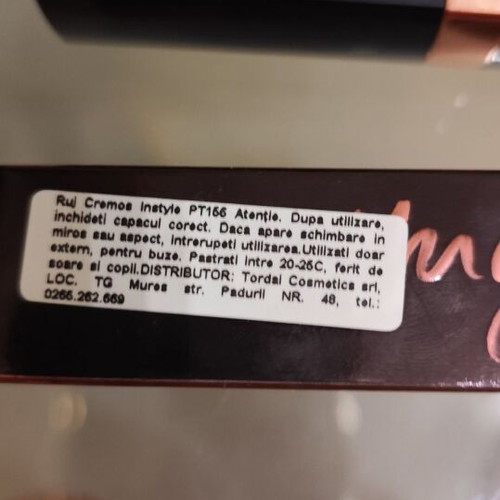 Topface lipstick creamy coral color new