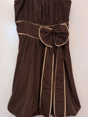 Qed London dress like new, beige and brown, size S