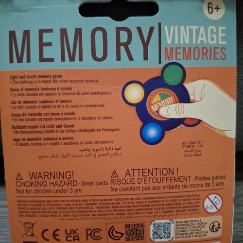 Legami Milano Memory Game Vintage Memories with lights and sounds