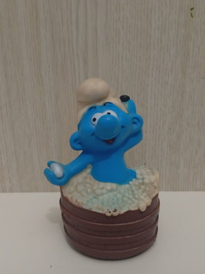 Peyo Smurf The Lost Village Bath Figure
