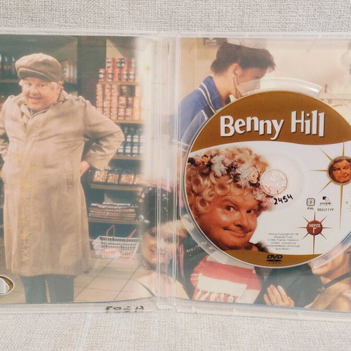 The Benny Hill Show Best Of 6 DVD used, Greek subtitles