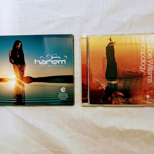Sarah Brightman and Robbie Williams 2 CD pack like new