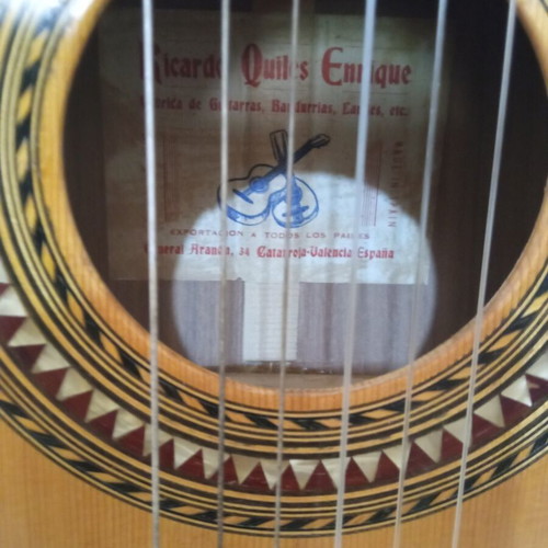 Ricardo Quiles Enrique Classical Guitar used, Spanish