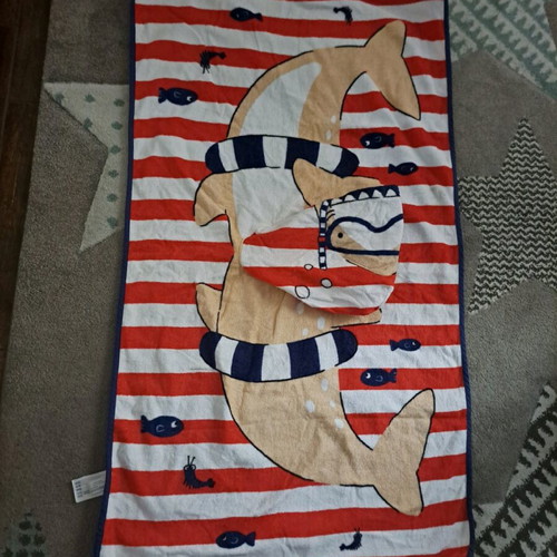 Mayoral Poncho Bath Towel like new, baby boy