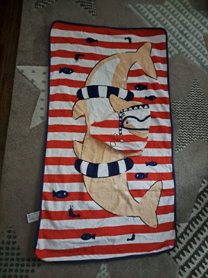 Mayoral Poncho Bath Towel like new, baby boy