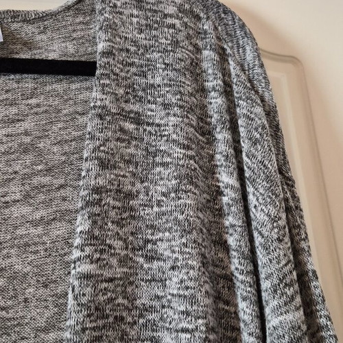 Long cardigan H&M grey like new, size M