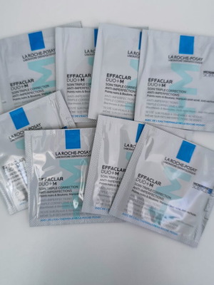 La Roche-Posay Effaclar Duo+M skincare samples, pack of 8