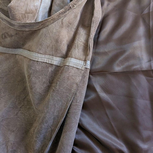 Vintage Gestuz leather jacket like new, brown, size 36