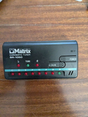 Matrix musical instrument tuner