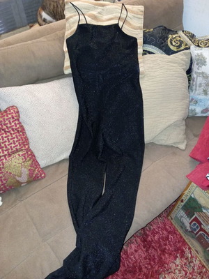 Stradivarius one-piece jumpsuit S black like new, unworn