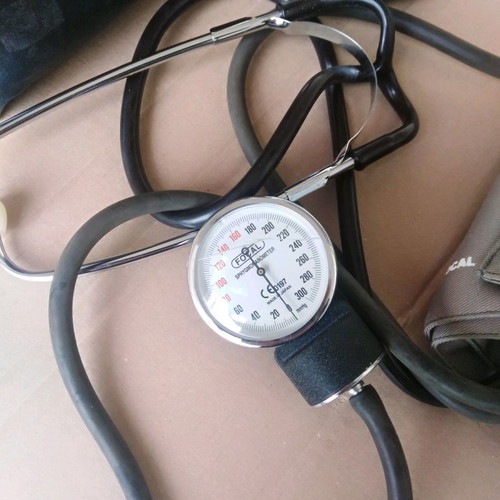 Old sphygmomanometer
