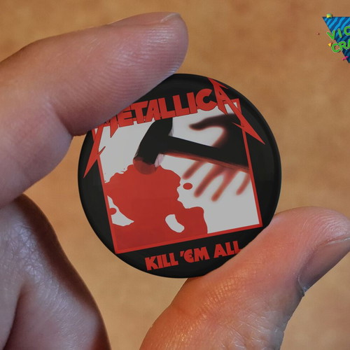 Metallica pin set 12 from 12 albums new