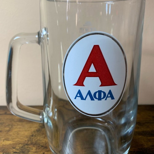 ALFA 0.5L glasses new, pack of 12 with handle
