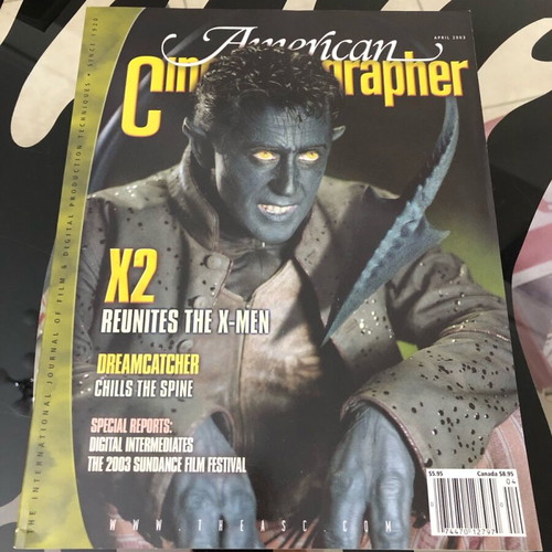 American Cinematographer April 2003 magazine like new