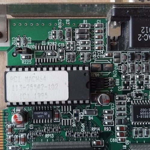 ATi MACH64 EXM255 2MB PCI video card like new