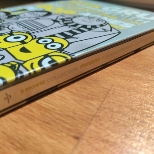 Despicable Me 1 2 Minions Steelbook Blu-Ray like new with English subtitles
