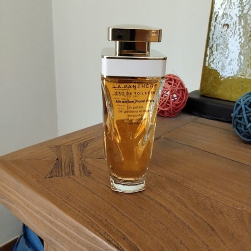 La Panthère Cartier vintage eau de toilette 75ml like new with velvet case