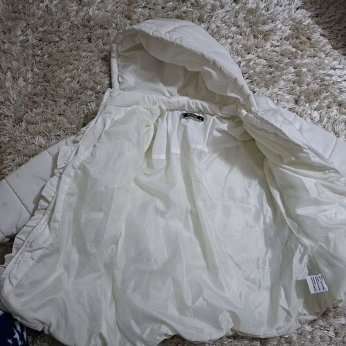 Evita jacket for 4-year-old girl white like new