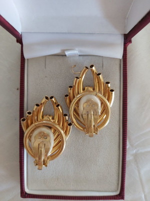 Antique earrings used