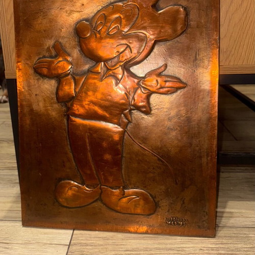 Mickey Mouse chalcography Chronéas 1979 like new