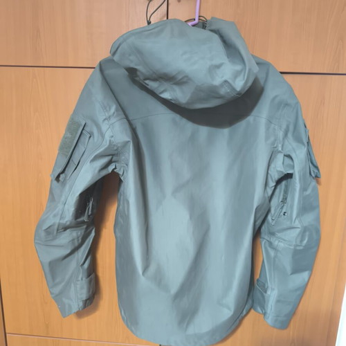 Texar Conger jacket 10,000mm used, olive green tactical gore tex