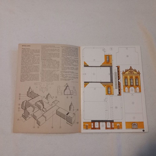 Godolo Palace Paper Model Hungary like new (1986)