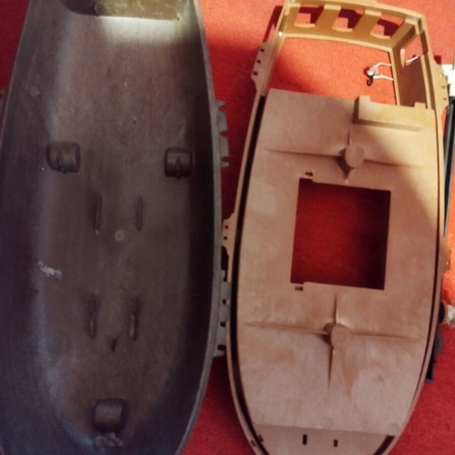 Playmobil ship used with minor damages