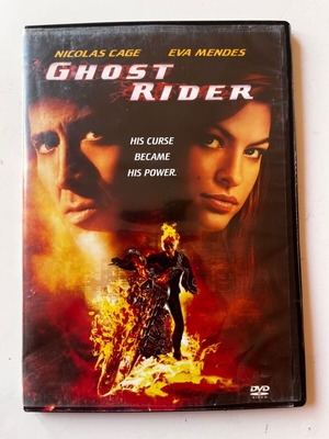 Ghost Rider 2007 DVD, Nicolas Cage, Eva Mendes