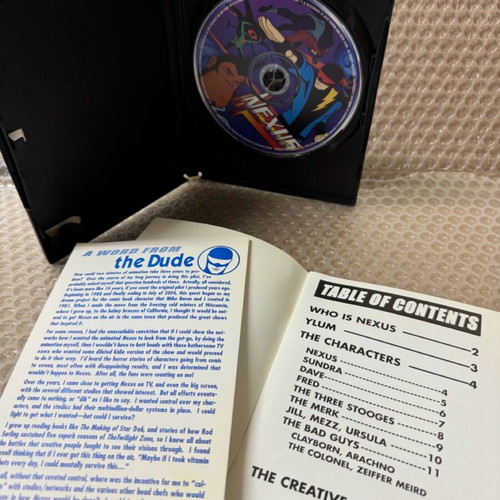 Nexus The Animated Promo DVD like new, English, subtitles