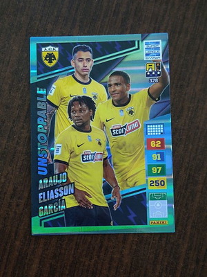 Panini Superleague 2024 Unstoppable AEK карта нова