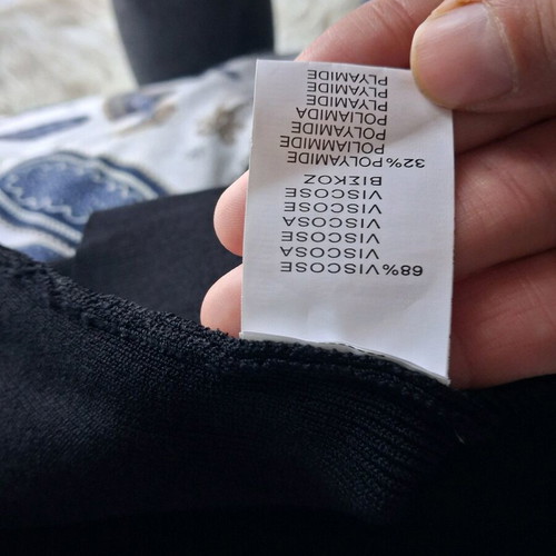 Black midi dress new, size M