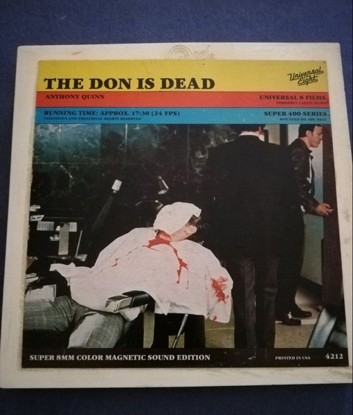 Μπομπινα 8mm, super 8 universal films, the don is dead