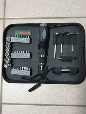 Boshe case with 38 pieces new