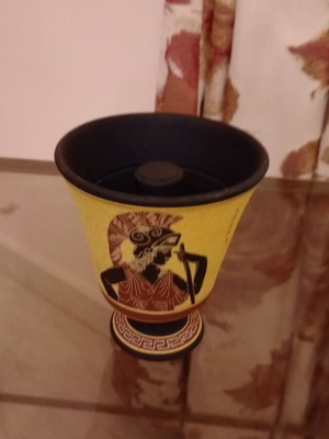 Pythagoras Cup decorative souvenir from Samos, like new