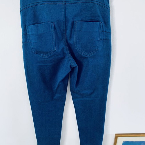High-waisted pants Ioanna Kourbela new, blue, size S