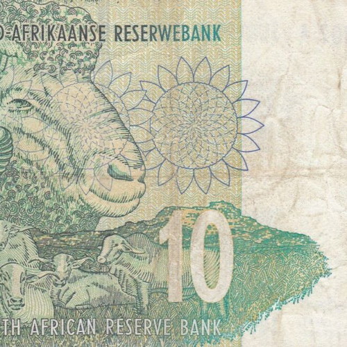 South African banknote used