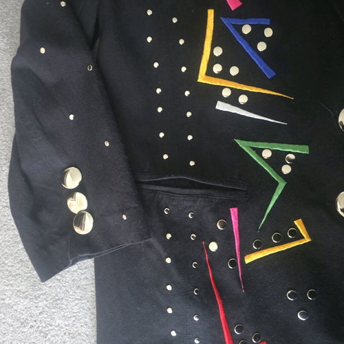 Vintage Audacity blazer used, multicolor, size Large